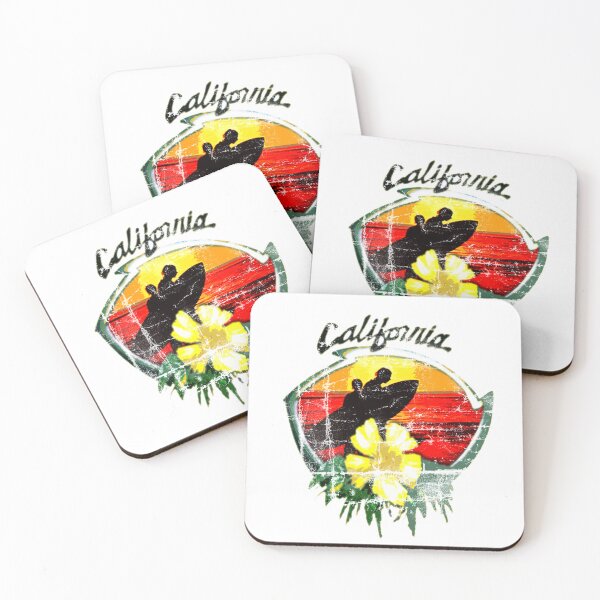 Item preview, California Surfers Sunset Vintage Beach Vibes Retro Surfing Graphic designed and sold by artworkathome.