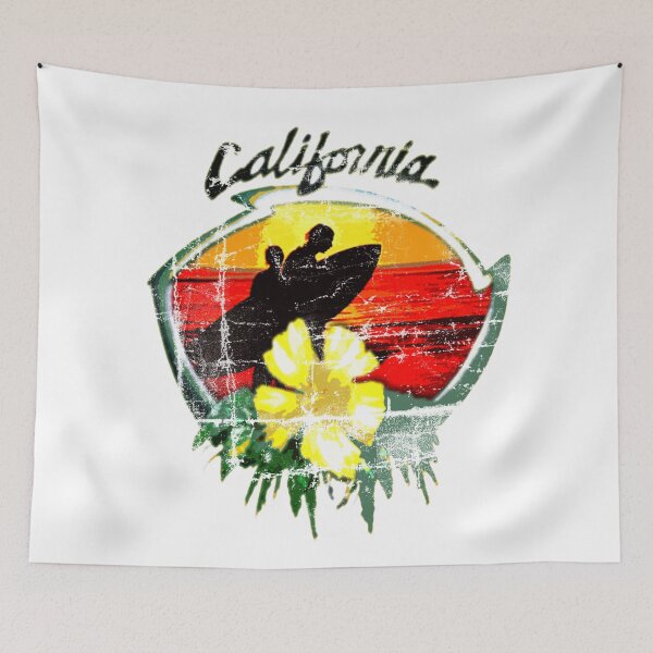 Item preview, California Surfers Sunset Vintage Beach Vibes Retro Surfing Graphic designed and sold by artworkathome.