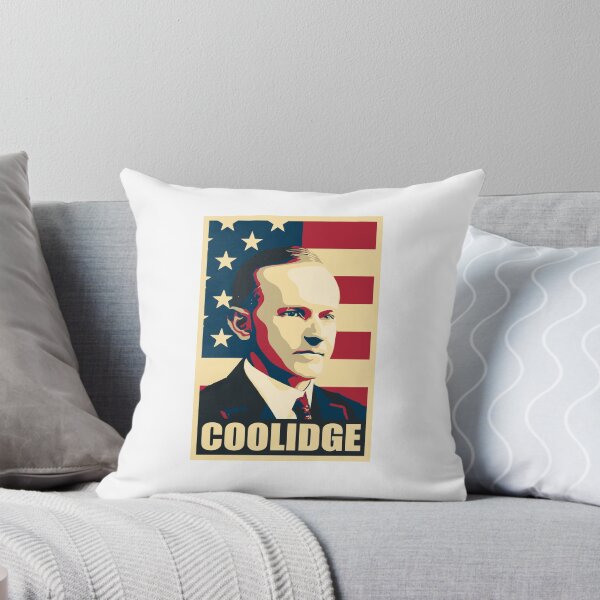 Item preview, Calvin Coolidge President US Flag Political Art designed and sold by marke770.