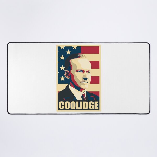 Item preview, Calvin Coolidge President US Flag Political Art designed and sold by marke770.