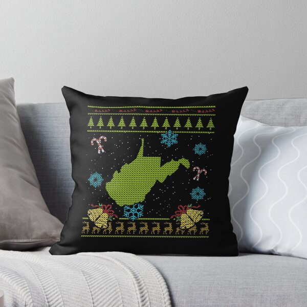 Item preview, West Virginia Christmas Ugly Shirt designed and sold by shoppzee.