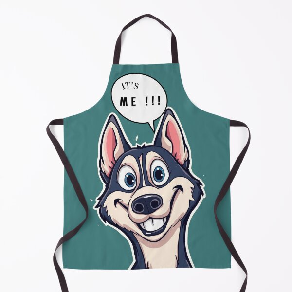 Item preview, Smiling dog "It's me!!!" designed and sold by Art70shop.