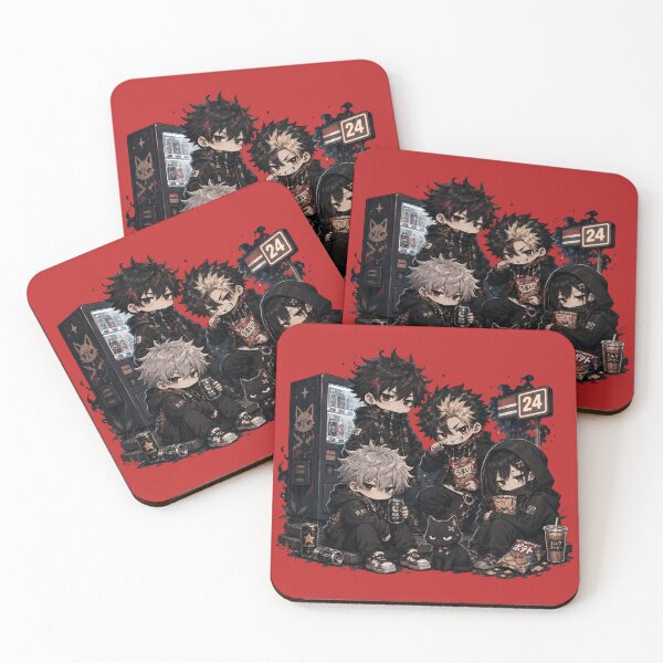 Item preview, Chibi Anime Snack Crew designed and sold by MoodSupplyStudio.