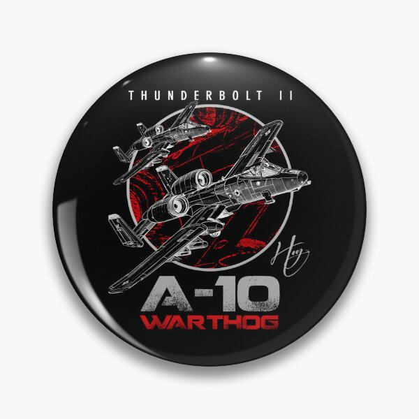 Item preview, A-10 Thunderbolt Ii Warthog Subsonic Attack Aircraft  Nicknamed Hog Us Air Force Fighterjet (1) designed and sold by breemall.