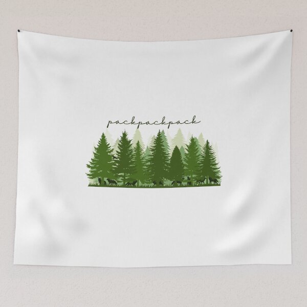 Item preview, packpackpack forest designed and sold by weightyghosts.
