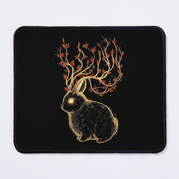 Item preview, Autumn Rabbit Tee | Woodland Bunny with Leaf Antlers T-Shirt designed and sold by SONOONDESIGN.
