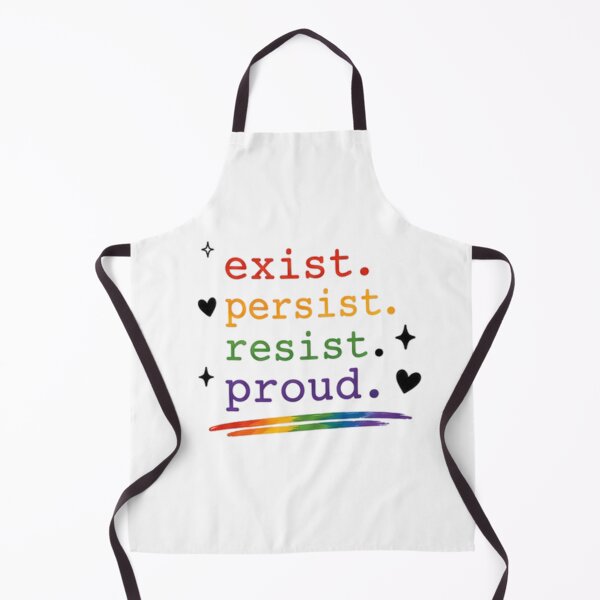 Item preview, Exist Persist Resist Proud Pride designed and sold by Pixanova.