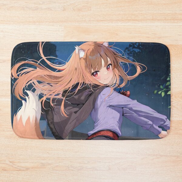 Item preview, Holo spice and wolf Starlit Wagon Ride Night Sky designed and sold by MartyHinson.