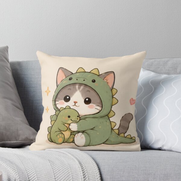 Item preview, Cute Dino Cat designed and sold by MellowMunchkins.