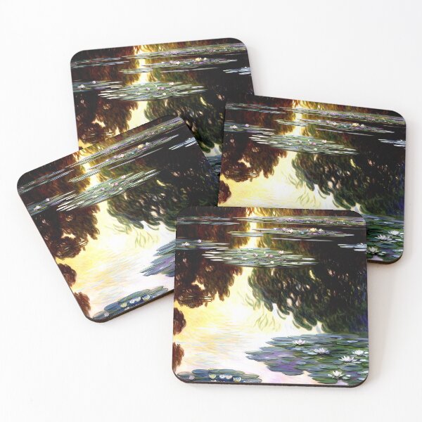 Item preview, Water Lilies: Impression of Reflections & Blossoming Surfaces (26) designed and sold by artdesignsnow.
