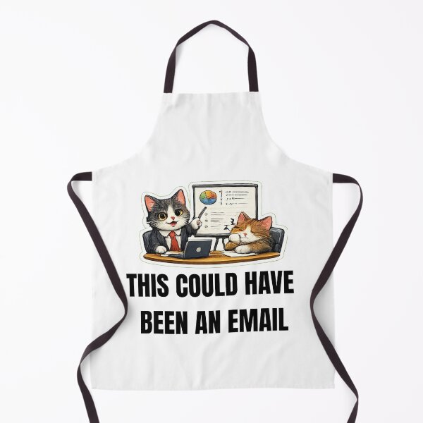 Item preview, THIS COULD HAVE BEEN AN EMAIL cat office design designed and sold by DailyQuestPrint.