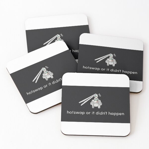 Item preview, Hotswap Or It Didn’t Happen Keyboard Coder designed and sold by Bianca Oltean.