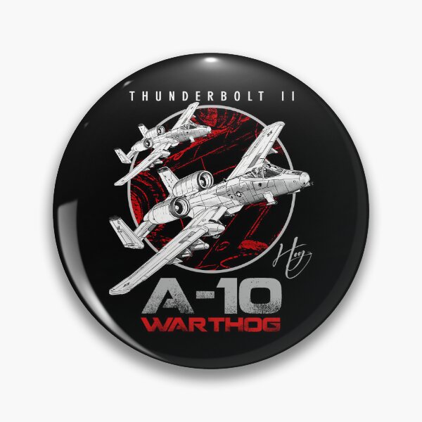 Item preview, A-10 Thunderbolt Ii Warthog Subsonic Attack Aircraft  Nicknamed Hog Us Air Force Fighterjet designed and sold by breemall.