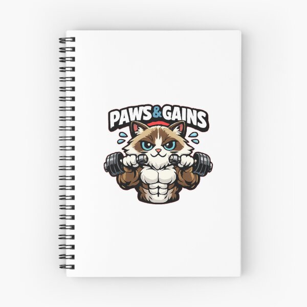 Item preview, Paws & Gains designed and sold by DailyQuestPrint.