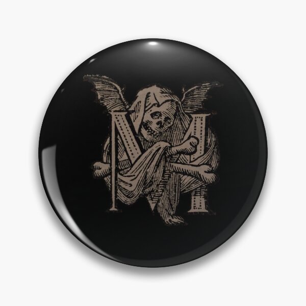 Item preview, Memento Mori Minstrel (brown) - Medieval Woodcut Art designed and sold by Dungeon-Shop.