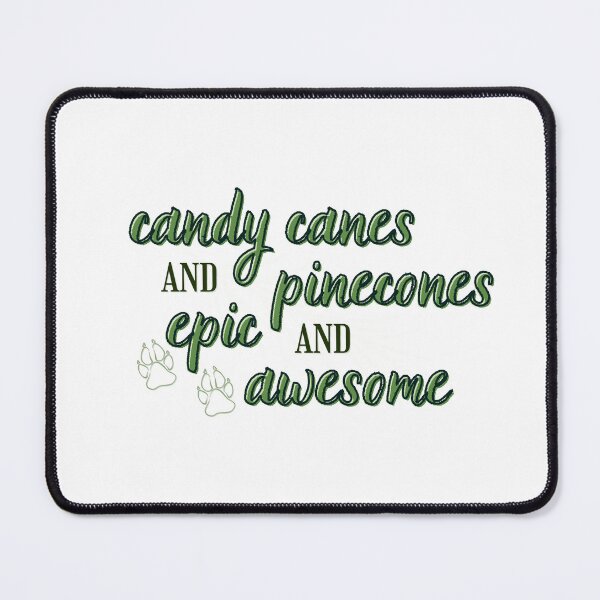 Item preview, wolfsong: candy canes and pinecones designed and sold by weightyghosts.
