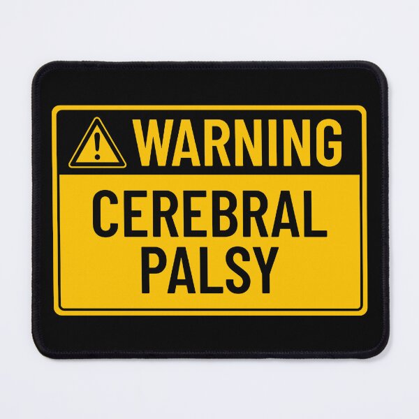 Item preview, Warning: Cerebral Palsy designed and sold by mr-k-store.