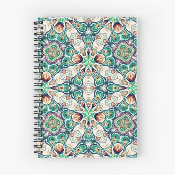 Item preview, Seamless Emerald Kaleidoscope Pattern - Ornate Abstract Mandala designed and sold by DreamsArtwear.