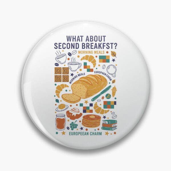 Item preview, Breakfast What About Second Breakfast Brunch designed and sold by LuminOrb.