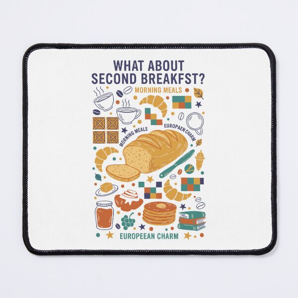 Item preview, Breakfast What About Second Breakfast Brunch designed and sold by LuminOrb.