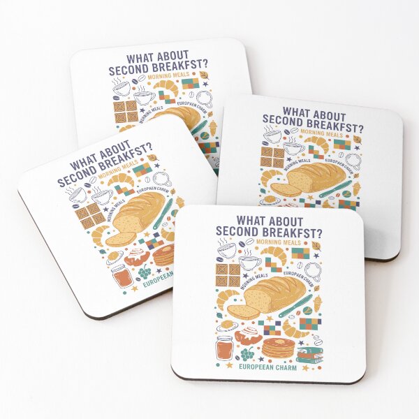 Item preview, Breakfast What About Second Breakfast Brunch designed and sold by LuminOrb.