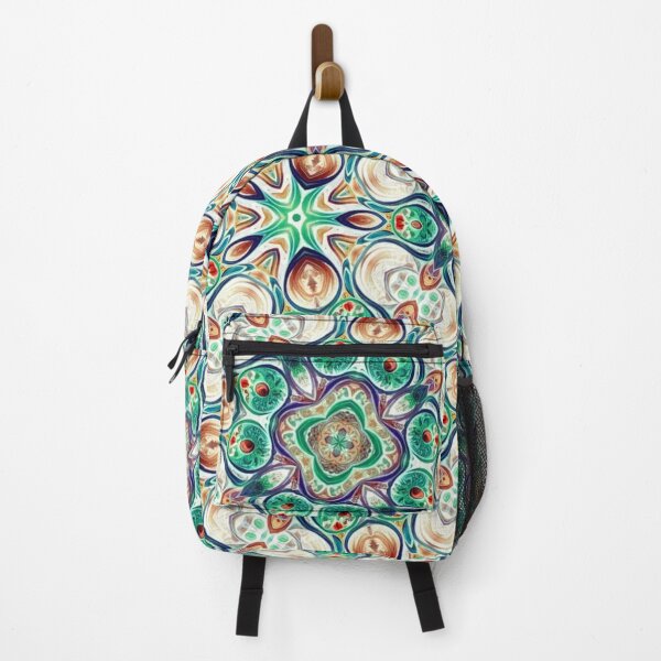 Item preview, Seamless Emerald Kaleidoscope Pattern - Ornate Abstract Mandala designed and sold by DreamsArtwear.