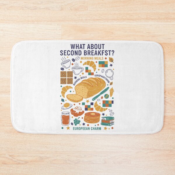 Item preview, Breakfast What About Second Breakfast Brunch designed and sold by LuminOrb.