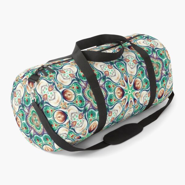 Item preview, Seamless Emerald Kaleidoscope Pattern - Ornate Abstract Mandala designed and sold by DreamsArtwear.