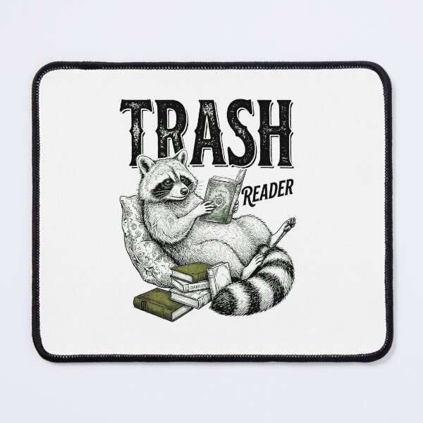 Item preview, Trash Reader Raccoon designed and sold by PDKDesigns.