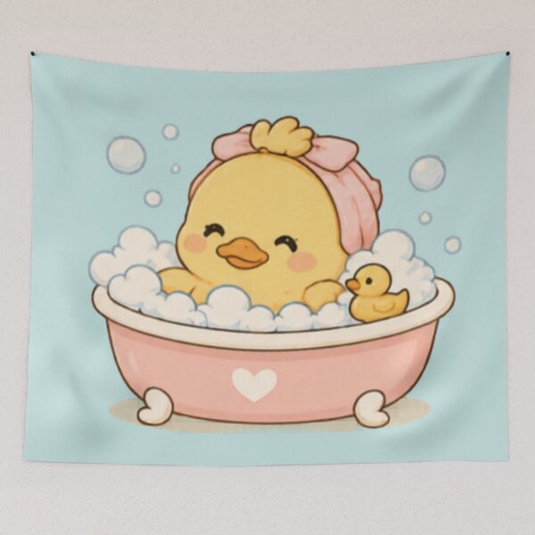 Item preview, Bubble Bath Duck designed and sold by MellowMunchkins.