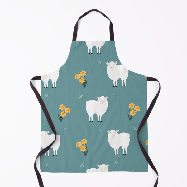 Item preview, Sheep on blue designed and sold by reneesillus.