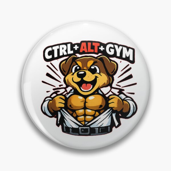 Item preview, Gym Dog designed and sold by DailyQuestPrint.