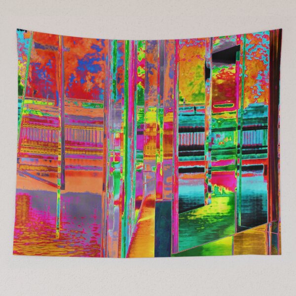 Item preview, Abstract Nature Reflections in Glass designed and sold by lyartgallery.