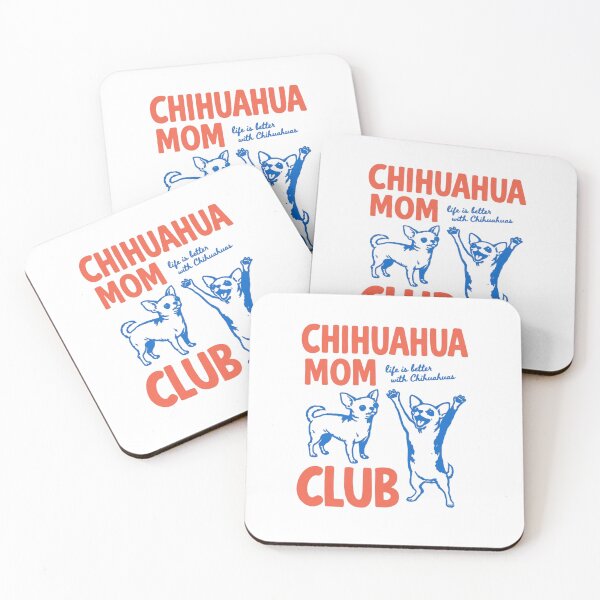 Item preview, Chihuahua Mom Club Funny Dog Lover Retro Design designed and sold by HBDStudio.