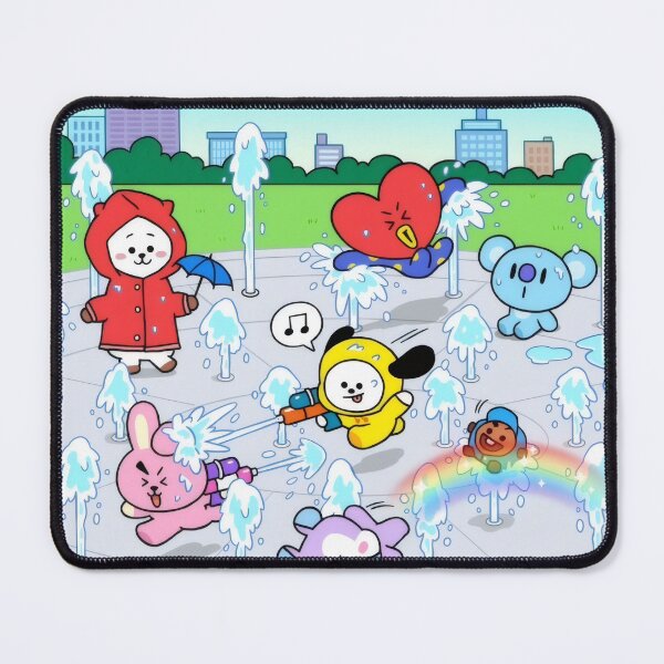 Item preview, Cute Chibi Animal Squad Kawaii Summer - Pastel Aesthetic Laptop Sticker designed and sold by William Cano.