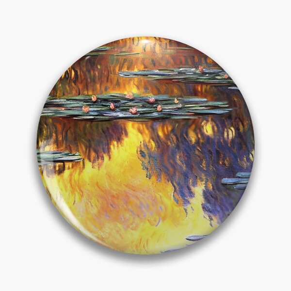 Item preview, Water Lilies: Impression of Reflections & Blossoming Surfaces (27) designed and sold by artdesignsnow.