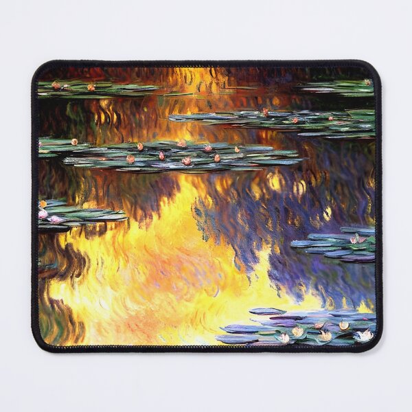 Item preview, Water Lilies: Impression of Reflections & Blossoming Surfaces (27) designed and sold by artdesignsnow.