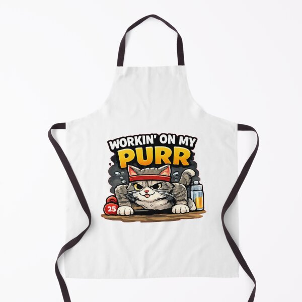 Item preview, cat workout designed and sold by DailyQuestPrint.