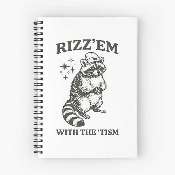 Item preview, Rizz'em With the 'Tism Raccoon designed and sold by PDKDesigns.