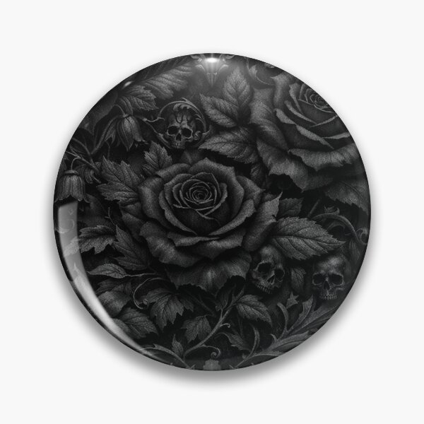 Item preview, Dark Rose Skull Filigree designed and sold by Owcomm.