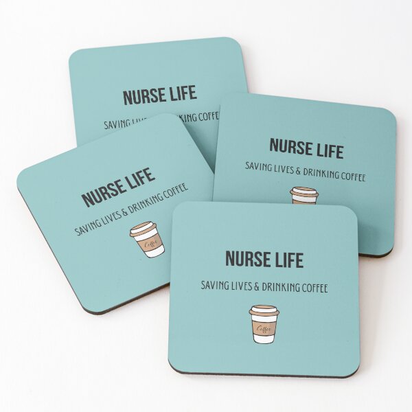 Item preview, Nurse Life and Coffee designed and sold by Léni Carpentier.