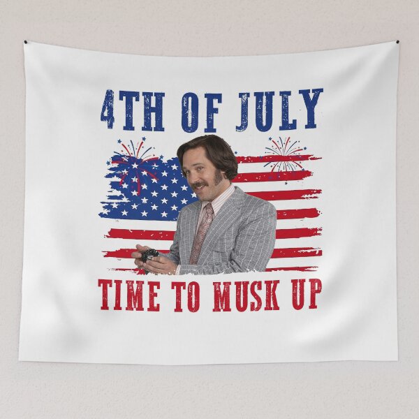 Item preview, Funny Brian Fantana 4th Of July Time To Musk Up  designed and sold by DoubleLoadCJ.