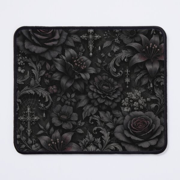 Item preview, Dark Victorian Gothic Floral Pattern designed and sold by Owcomm.