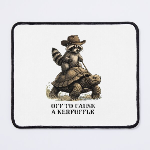 Item preview, Raccoon Turtle Rodeo Kerfuffle designed and sold by PDKDesigns.