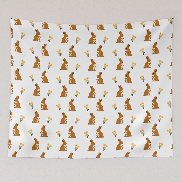 Item preview, Rabbits on white designed and sold by reneesillus.