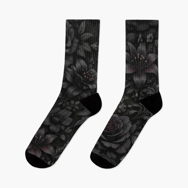 Item preview, Dark Victorian Gothic Floral Pattern designed and sold by Owcomm.
