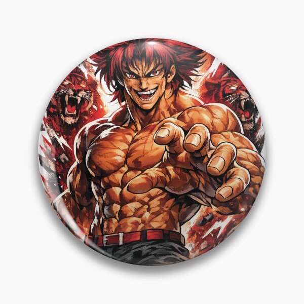 Item preview, Yujiro Hanma Inspired Anime Warrior T-Shirt Design – Powerful Manga Style Graphic Tee PNG designed and sold by Graphic Therapist.