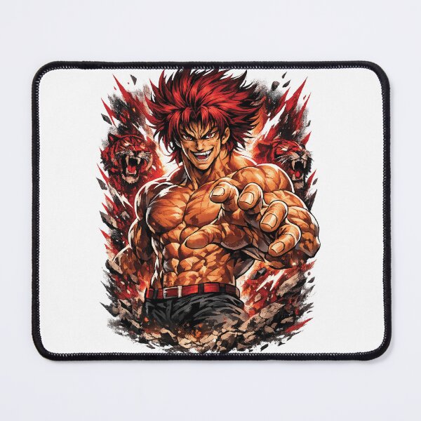 Item preview, Yujiro Hanma Inspired Anime Warrior T-Shirt Design – Powerful Manga Style Graphic Tee PNG designed and sold by Graphic Therapist.
