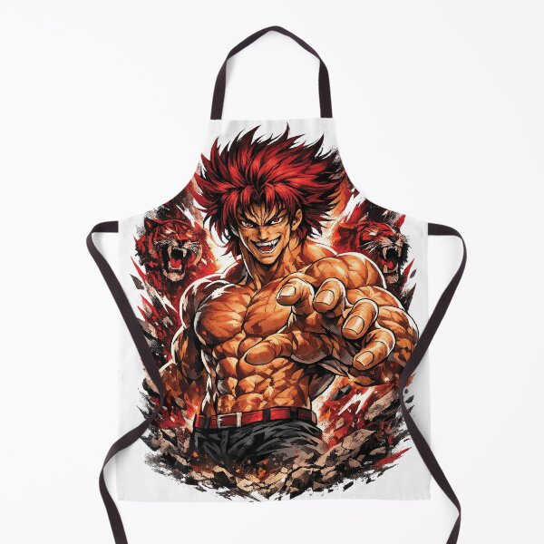Item preview, Yujiro Hanma Inspired Anime Warrior T-Shirt Design – Powerful Manga Style Graphic Tee PNG designed and sold by Graphic Therapist.