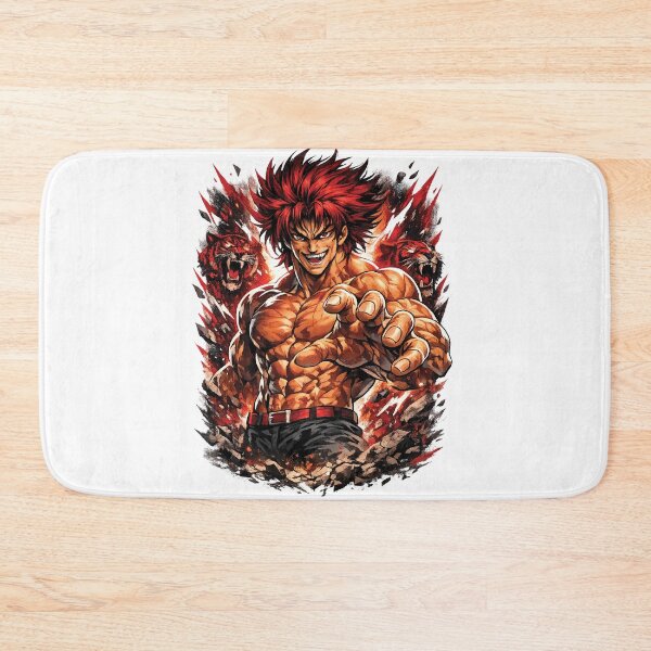 Item preview, Yujiro Hanma Inspired Anime Warrior T-Shirt Design – Powerful Manga Style Graphic Tee PNG designed and sold by Graphic Therapist.